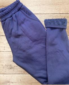 Pantalón Jersey con Piel - Miniatura 3