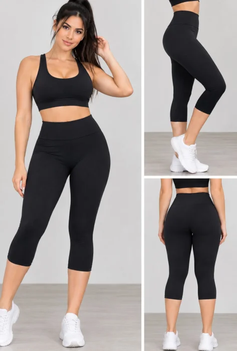Capri Deportivo en Tela Microfibra Deportiva Lycra 40