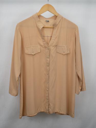 Camisa Cuello Mao Especiales Lisas