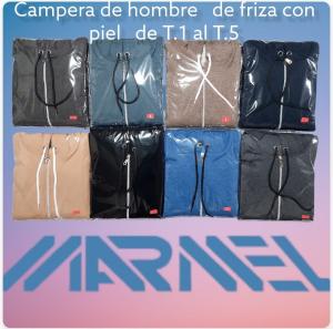 Camperas de Friza con Piel Hombre Talles 1 al 5 - Miniatura 2