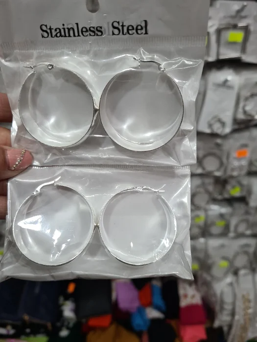 Aros de Acero Blanco