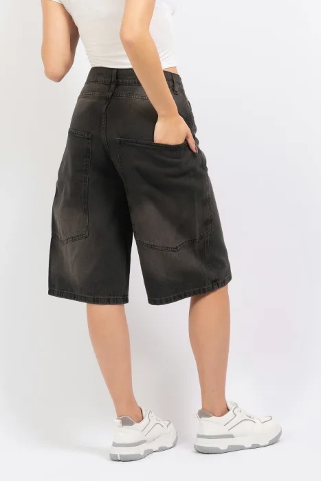 Bermudas Baggy Jeans Denim