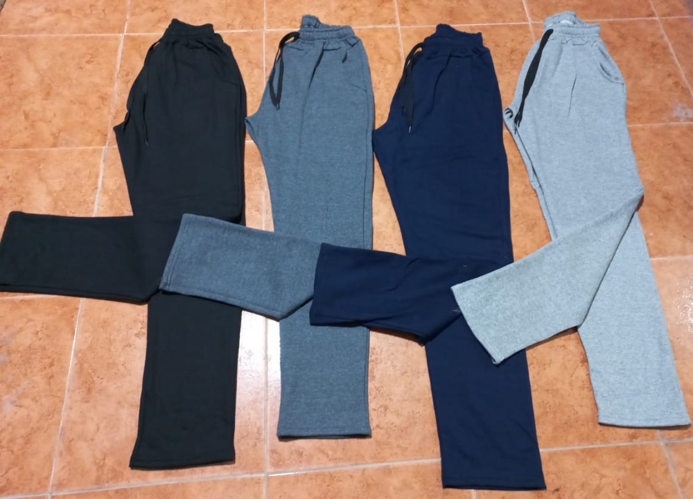 Pantalón Recto de Hombre Frisado - Imagen 1