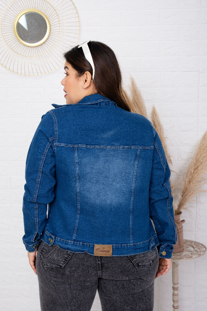 'art 450' 2xl al 5xl Campera Az. Medio + Localizado "t. Especiales" - Imagen 3