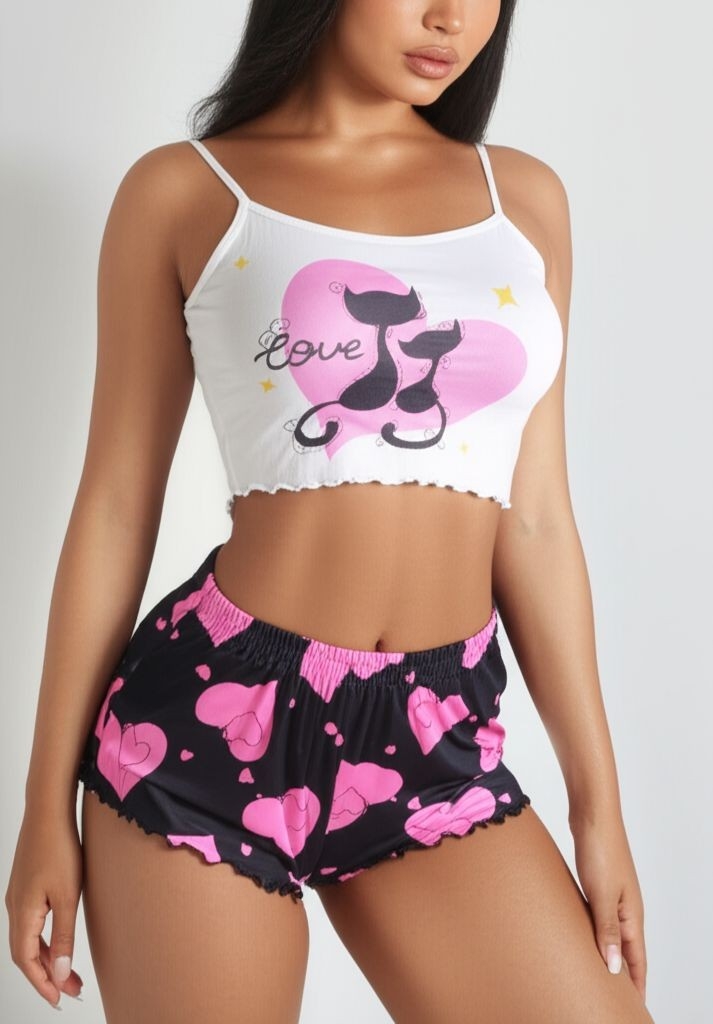 Pijama Importado de Modal Soft - Imagen 2