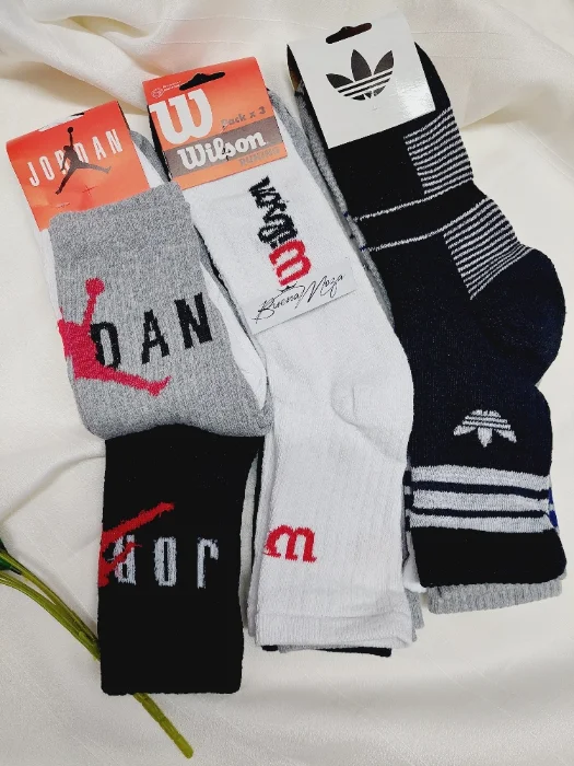 Medias 3/4 Tenis para Hombre por Docena