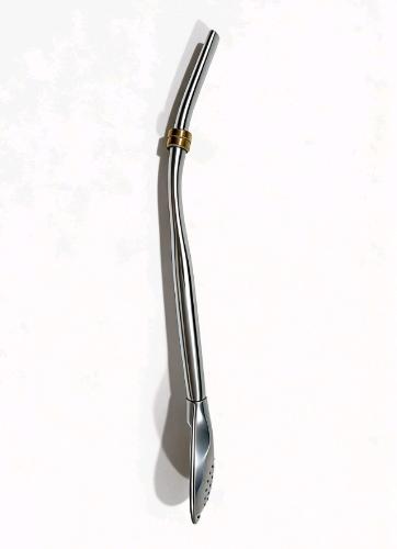 Bombilla Palita  de Acero Inoxidable 17.5cm - Miniatura 3
