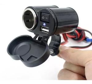 Cargador para Moto 12v + Usb - Miniatura 3