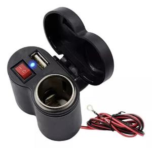 Cargador para Moto 12v + Usb - Miniatura 4