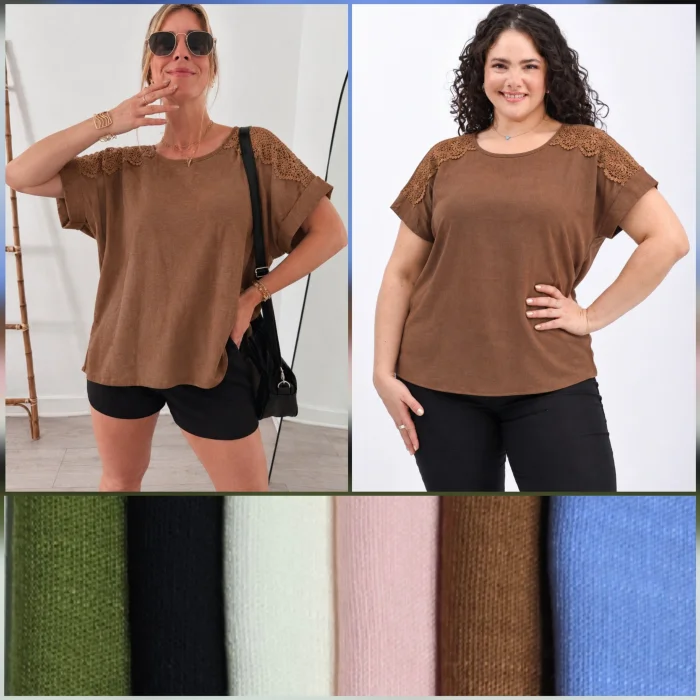 Blusa de Lino Spandex