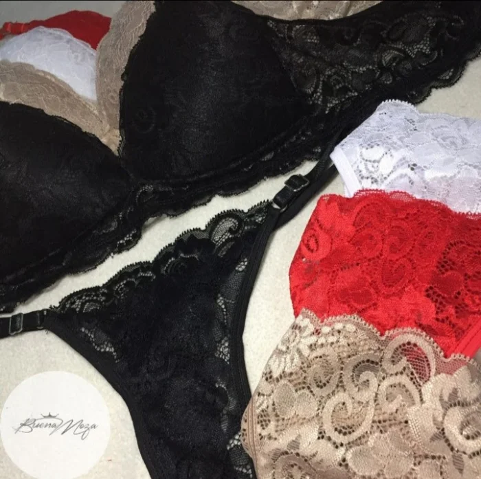Conjunto de Encaje en Triángulo por Docena