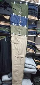 Pantalon Cargo de Gabardina - Miniatura 3