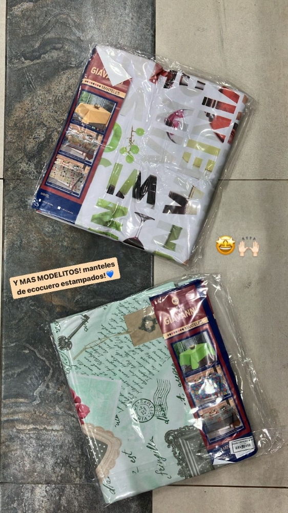 Manteles de Ecocuero Estampados - Imagen 3