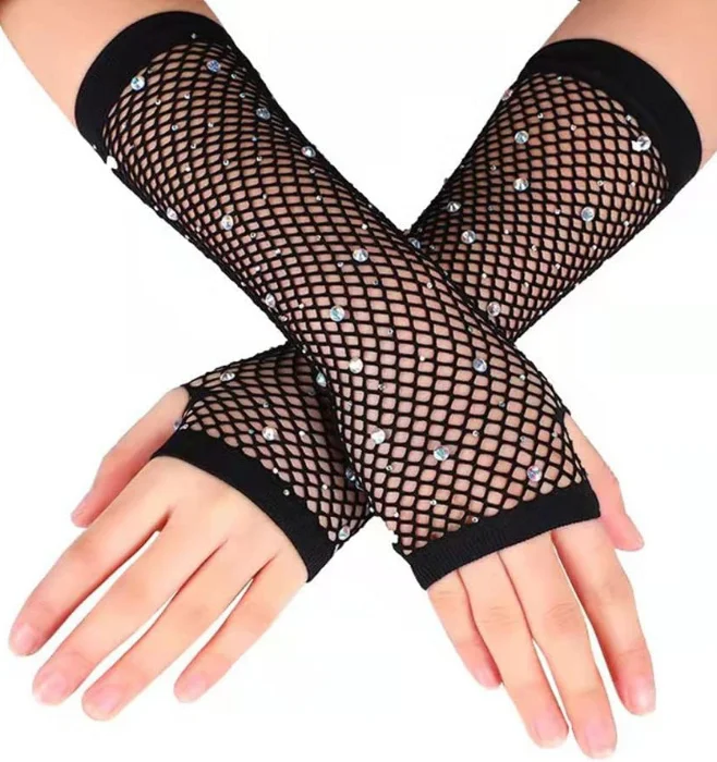 Guantes de Red con Brillo