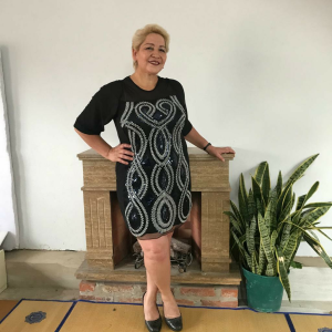 Vestido  Fiesta Corto con Lentejuelas 161118 - Miniatura 2