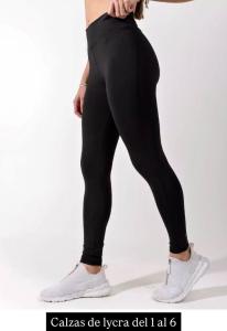 Calzas Lycra Termica Talle Reales Tela Pesada
