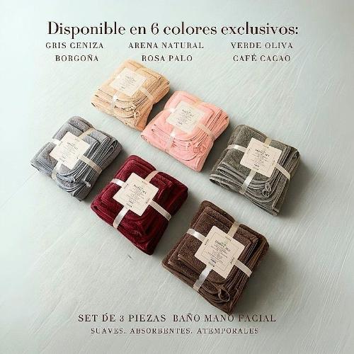 Juego de 3 Piezas Liso Oferta - Miniatura 3