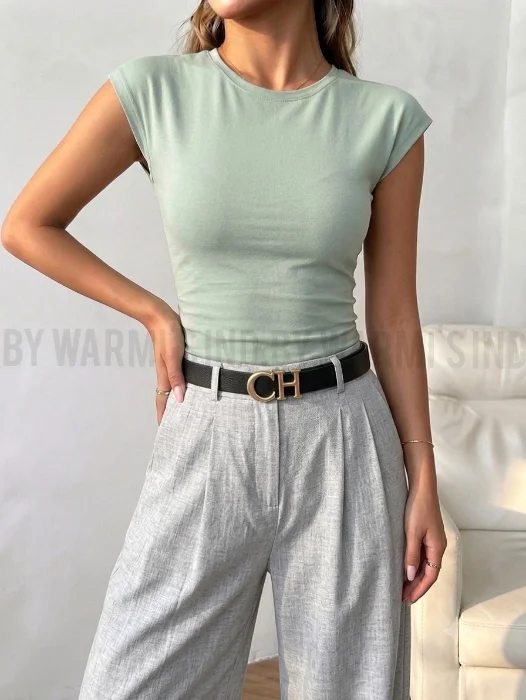 Remera Entallada Algodón