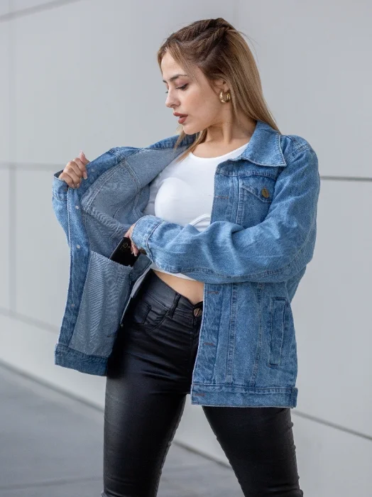 Oversize Jeans (nevado)