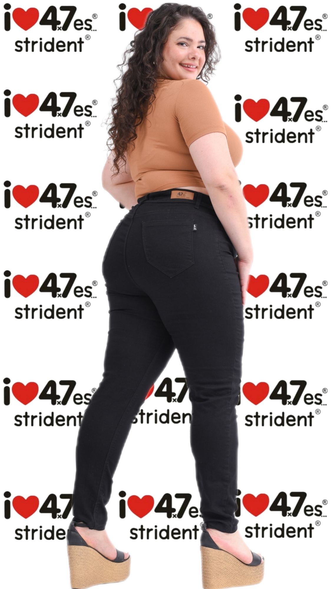 Jeans  Chupin Especial Negro - Imagen 2