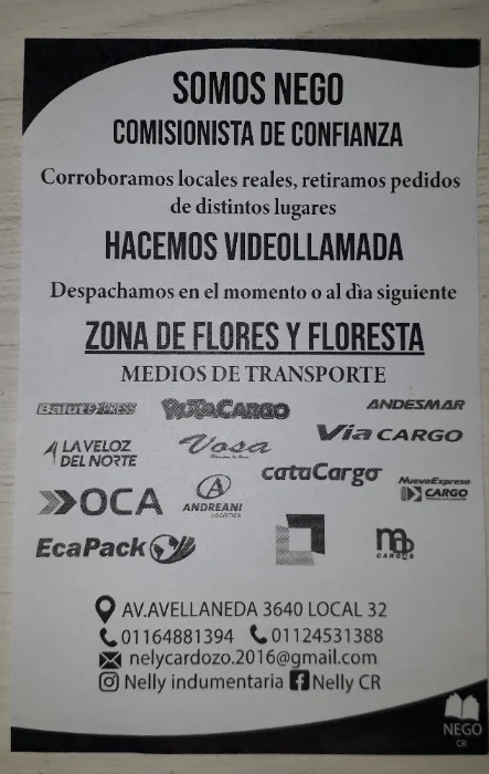 Servicio de Comicionista