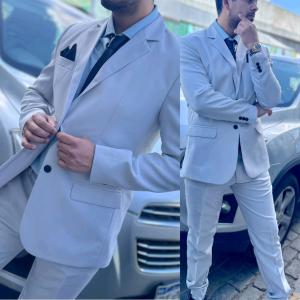 Traje Completo 5 Piezas de Hombre Liso - Miniatura 4