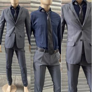 Traje Completo 5 Piezas de Hombre Liso - Miniatura 3