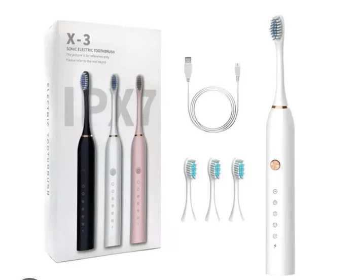 Cepillo de Dientes Recargable 3 Cabezales
