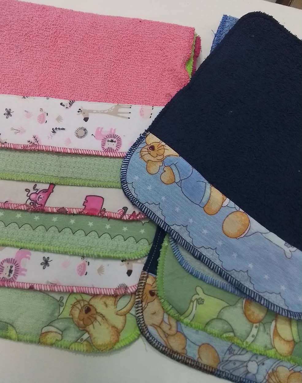 Docena Babitas para Bebe de Toalla o Algodon - Imagen 3