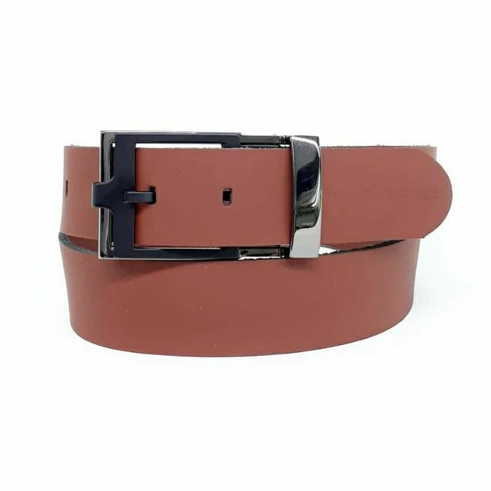 Cinturón de Vestir Pase 35 (hebilla Doble Baño)