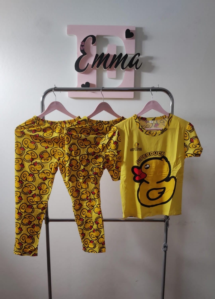 Pijama Importado _ 3 Piezas - Imagen 3
