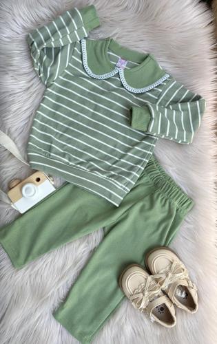 Conjunto Beba Buzo Darlon Rayado