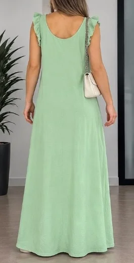 Vestido Largo Cey Liso