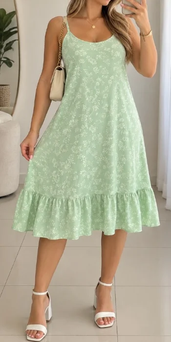 Vestido Solero Cey Puff