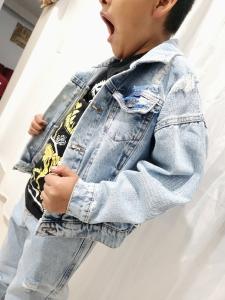 Campera de Jeans de Niño Oversize