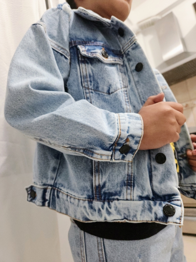 Campera de Jeans de Niño Oversize - Imagen 5