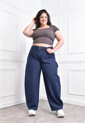 Jeans Baggy Rígido