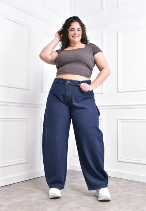 Jeans Baggy Rígido