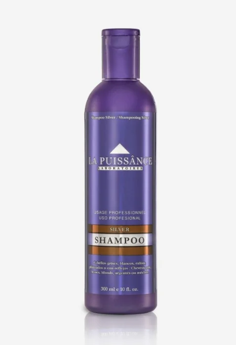 La Puissance Silver Shampoo Matizador Violeta 300 Ml.
