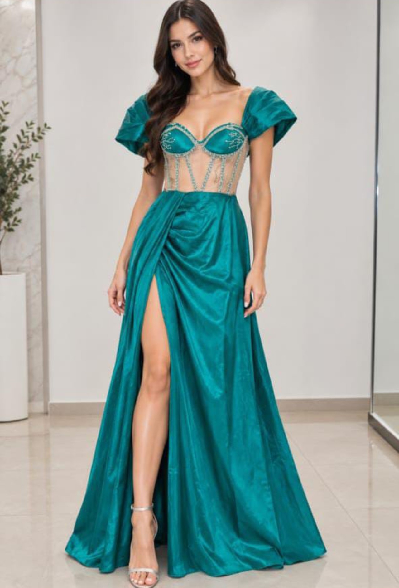 Vestidos Elegantes de Fiesta Candela - Renata Sirena - Imagen 3