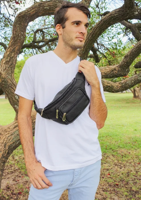 Riñonera Unisex con 4 Compartimientos Andylu Accesorios