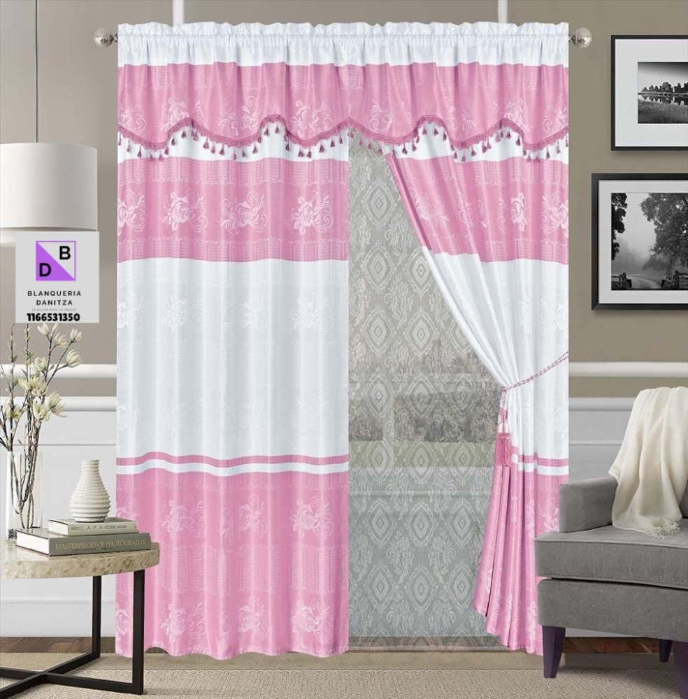 Juegos de Cortinas de Ambiente de 4 Paños Casatex - Imagen 5