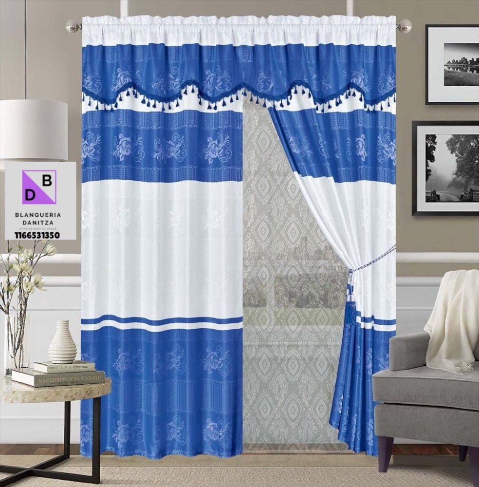 Juegos de Cortinas de Ambiente de 4 Paños Casatex - Imagen 6