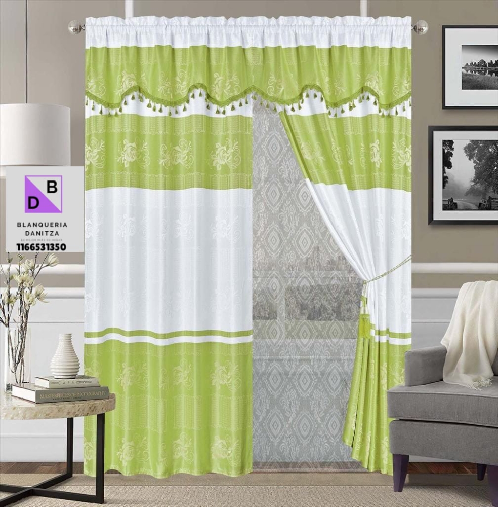 Juegos de Cortinas de Ambiente de 4 Paños Casatex - Imagen 7