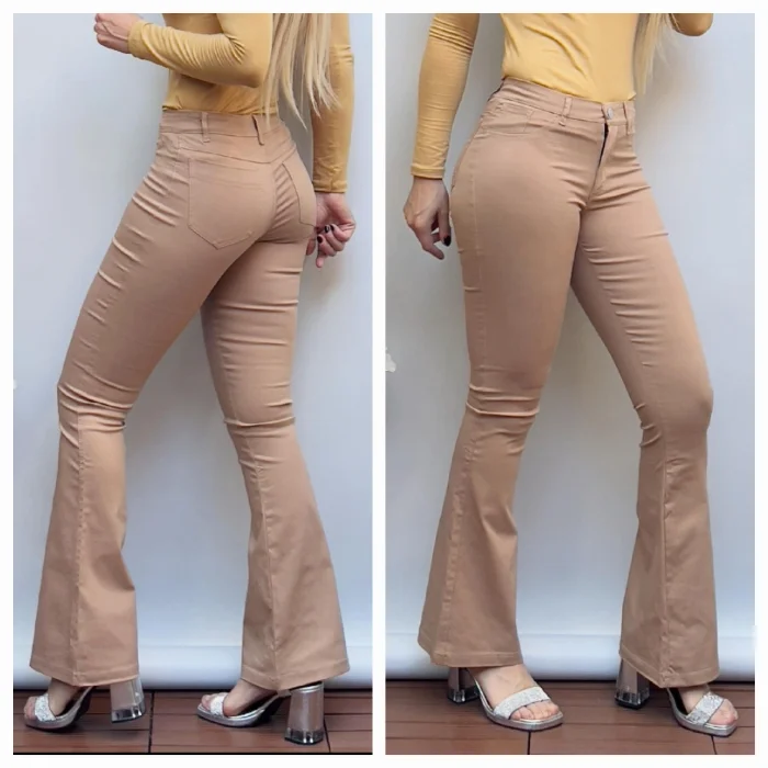 Pantalón Corte Jeans en  Oxford de Bengalina