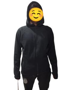 Campera con Piel Elastizada