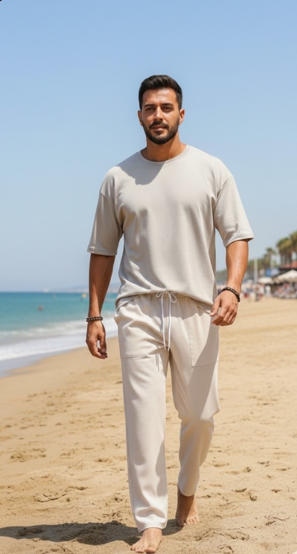 Pantalón de Lino Soqndex - Imagen 3