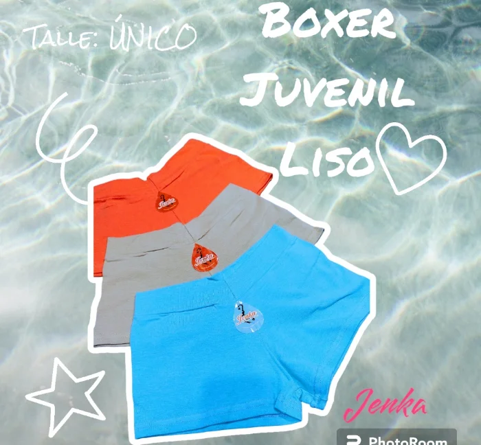 Bóxer Juvenil Lisos
