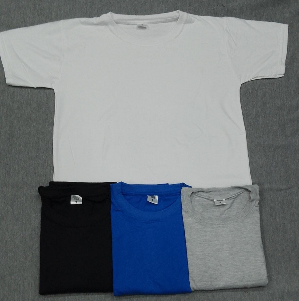 Remera Manga Corta Lisa Algodón Cardado - Imagen 5