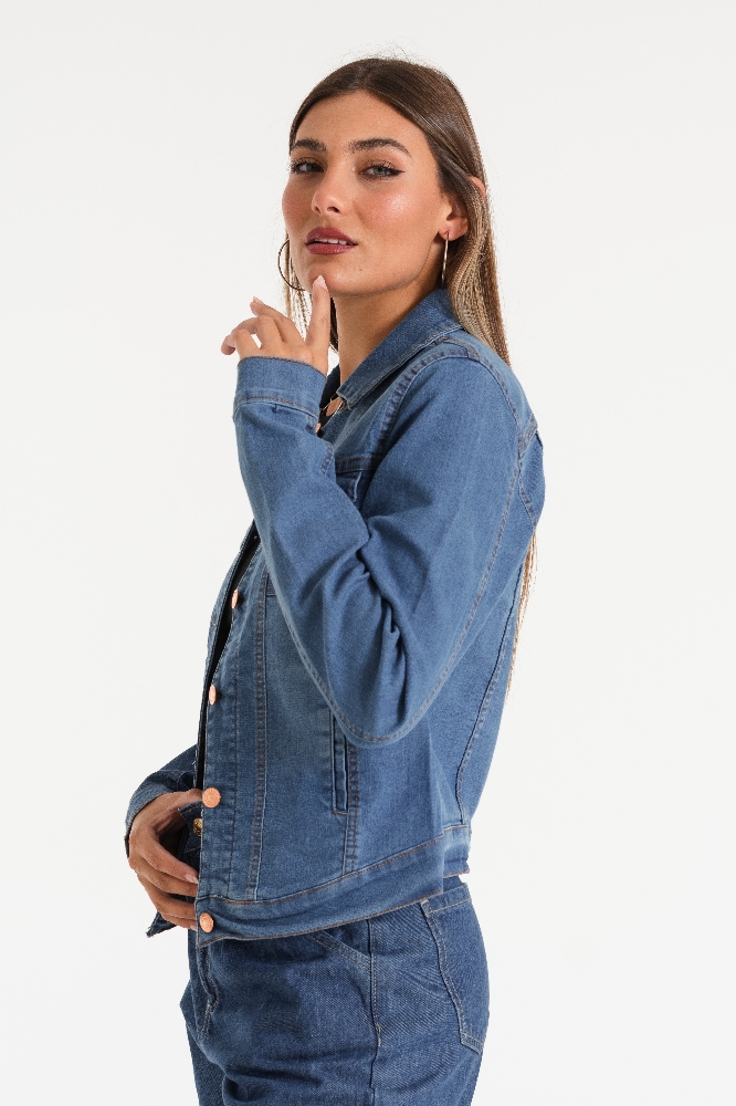 5005 Campera Jean Clásica - Imagen 3